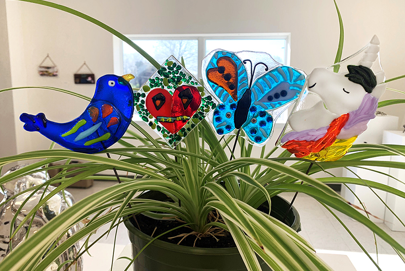 Glass Garden Art Project