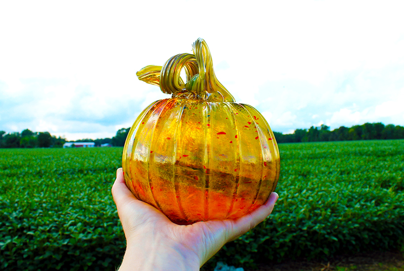 Glass Pumpkin Glass Pumpkin
